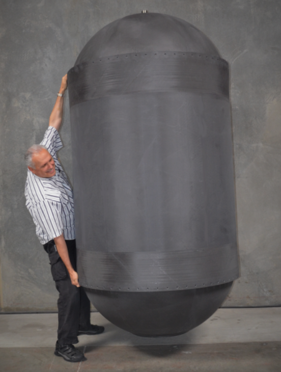 BHL 4 ft × 8 ft composite cryotank