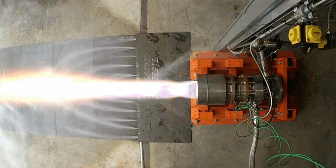SSE hot-fire test