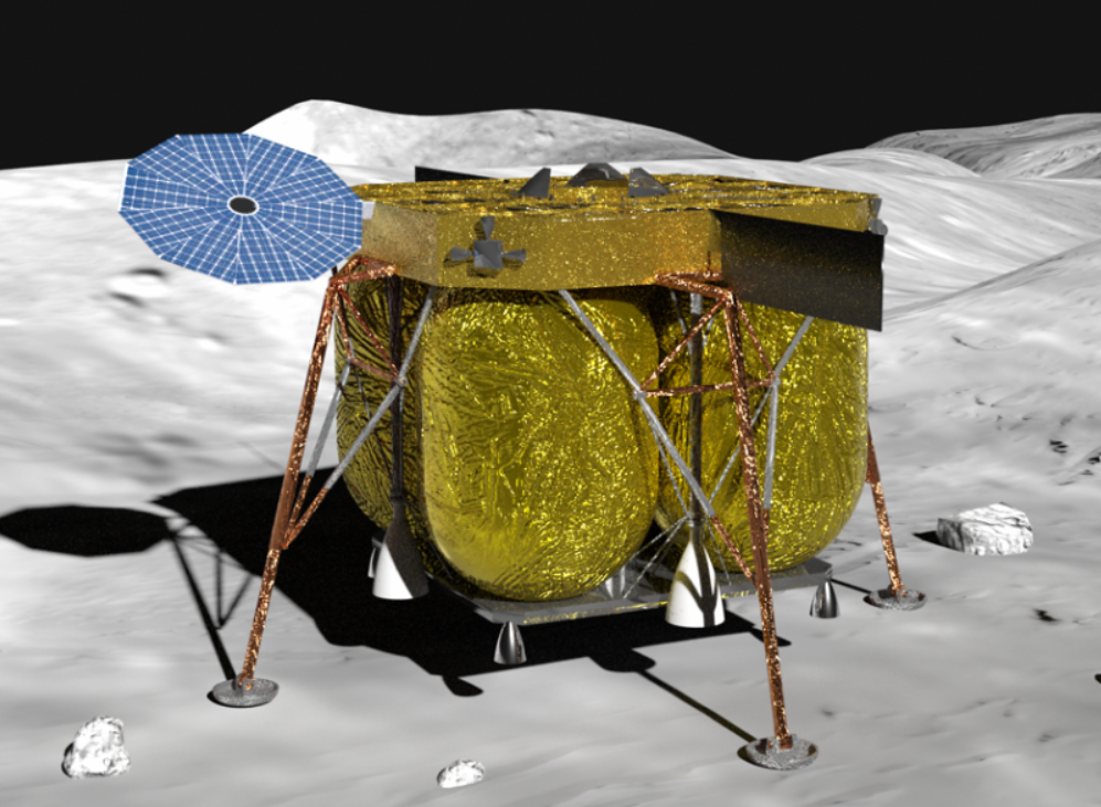 TRUC lunar descent element